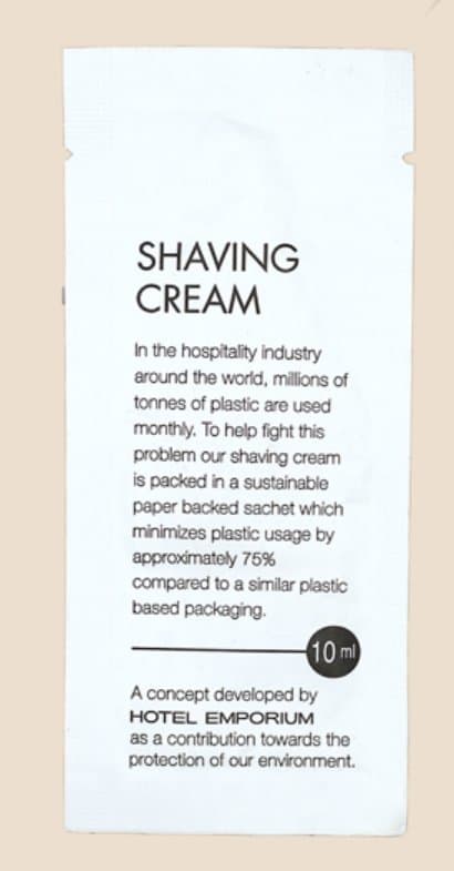 Cinnamon Oil Shaving Cream Sachet - 10ml