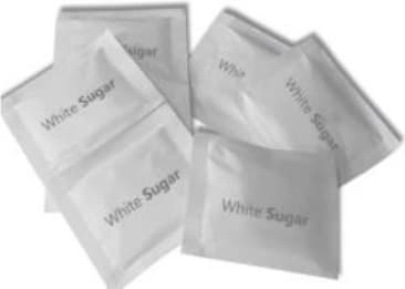 White Sugar Sachets